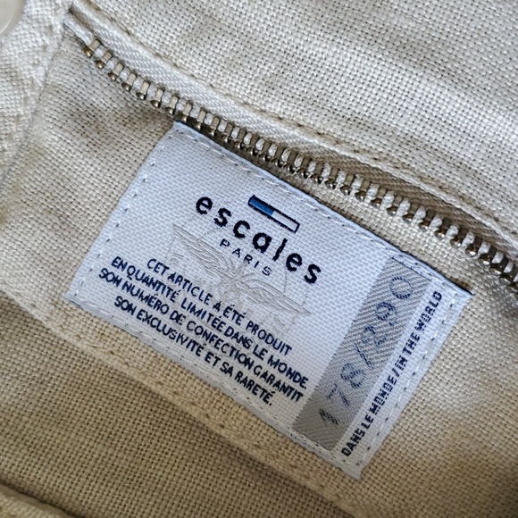 ESCALES PARIS Linen Skirt S - Picture 12 of 12